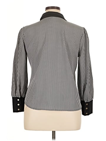 NY Collection Long Sleeve Blouse (view 2)