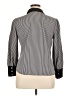 NY Collection Stripes Gray Long Sleeve Blouse Size XL (petite) - photo 2