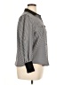 NY Collection Stripes Gray Long Sleeve Blouse Size XL (petite) - photo 4