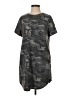 Cherish Camo Gray Casual Dress Size S - photo 1
