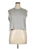 Real Essentials Gray Sleeveless T-Shirt Size XL - photo 1