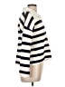 Aqua 100% Cotton Stripes Ivory Pullover Sweater Size L - photo 4
