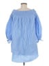 Do & Be Blue 3/4 Sleeve Blouse Size M - photo 2