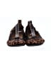 Yosi Samra Animal Print Brown Tan Flats Size 9 - photo 2