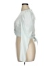 A.L.C. 100% Cotton Silver Long Sleeve Top Size XL - photo 5