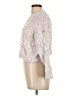 Timing 100% Acrylic Tweed White Pullover Sweater Size L - photo 5