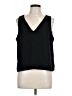 Express 100% Polyester Black Sleeveless Blouse Size L - photo 1