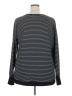 Danskin Stripes Black Pullover Sweater Size XXL - photo 2