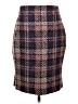Virtue Tweed Burgundy Formal Skirt Size 4 - photo 1