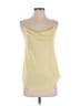 Cinq à Sept 100% Viscose Yellow Sleeveless Top Size M - photo 1