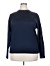 Giorgio Armani Blue Long Sleeve Top Size EU 52 / US 22 - photo 1