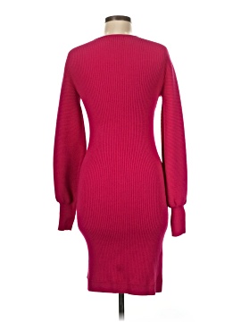 strapless open back dress Velvet Mini Dress with Flower Detail