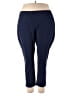 Women With Control Solid Blue Active Pants Size 3X (petite) - photo 1