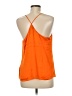 L'Agence 100% Polyester Orange Sleeveless Top Size Med (2) - photo 2