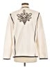 Bob Mackie 100% Polyester Ivory Jacket Size M - photo 2