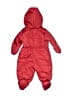 Rothschild 100% Polyester Hearts Red Short Sleeve Onesie Size 6-9 mo - photo 2