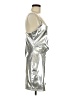 Shein 100% Polyester Metallic Silver Cocktail Dress Size 8 - 10 - photo 4