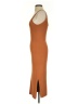 Leith Solid Brown Casual Dress Size S - photo 5
