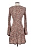 Lush Paisley Brown Casual Dress Size S - photo 2