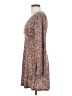 Lush Paisley Brown Casual Dress Size S - photo 5