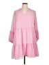 CeCe 100% Polyester Pink Casual Dress Size 1X - photo 1