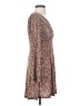 Lush Paisley Brown Casual Dress Size S - photo 4