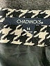 Chadwicks Houndstooth Black Wool Skirt Size 14 - photo 4