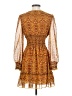 Max Studio Paisley Orange Cocktail Dress Size XS - photo 2