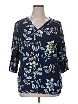 Croft & Barrow 3/4 Sleeve Blouse