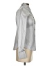 Theory Metallic Silver Long Sleeve Blouse Size P (petite) - photo 4