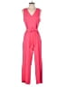 Banana Republic 100% Polyester Solid Pink Jumpsuit Size 2 - photo 1