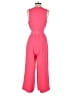 Banana Republic 100% Polyester Solid Pink Jumpsuit Size 2 - photo 2