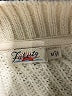 Faherty Ivory Cardigan Size M - photo 6