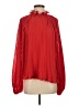 Do & Be 100% Polyester Red Long Sleeve Blouse Size S - photo 1
