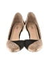 Just Fab Animal Print Gold Tan Heels Size 5 1/2 - photo 2