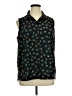 CAbi 100% Polyester Black Sleeveless Blouse Size XL - photo 1