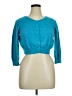 I.N. Studio 100% Cotton Teal Blue Cardigan Size XL - photo 1