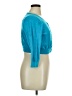 I.N. Studio 100% Cotton Teal Blue Cardigan Size XL - photo 4