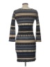 Assorted Brands Stripes Gray Casual Dress Size L - photo 2