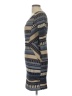 Assorted Brands Stripes Gray Casual Dress Size L - photo 5