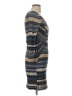 Assorted Brands Stripes Gray Casual Dress Size L - photo 4