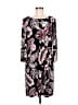 Sandra Darren Paisley Black Casual Dress Size M - photo 1