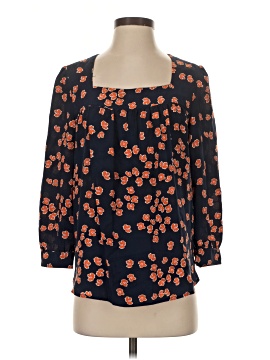 Amour Vert 3/4 Sleeve Silk Top