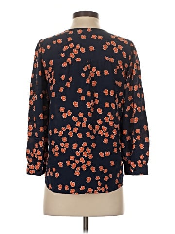 Amour Vert 3/4 Sleeve Silk Top (view 2)