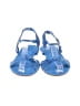 J.Crew 100% Leather Blue Sandals Size 7 1/2 - photo 2