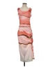 Unbranded 100% Polyester Tie-dye Pink Cocktail Dress Size XS - photo 1