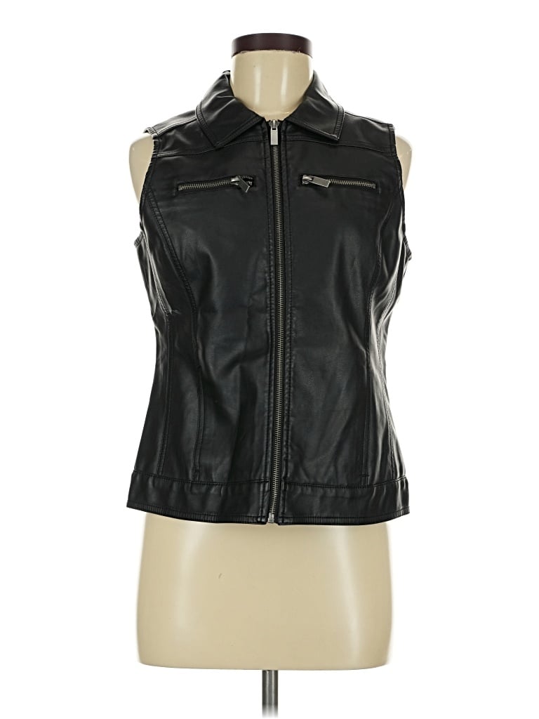 Pre-owned Baccini Vest In Black