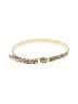 Halogen 100% Leather Animal Print Gold Tan Leather Belt Size XS - photo 1
