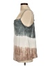 Abbeline Brown Sleeveless Blouse Size M - photo 5