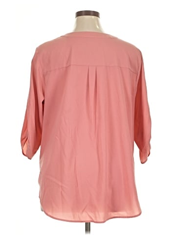 Boutique + 3/4 Sleeve Blouse (view 2)